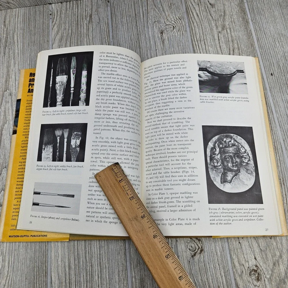 Restoring and Preserving Antiques Frederic Taubes 1971 Hardcover‎ Watson-Guptill